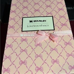 Stanley x LoveShackFancy Pink Bow Patterned